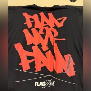Flag Nor Fail Graffiti Print